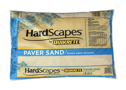 Black Emery Jensen Paver Sand 0.5 CF for concrete and blacktop mixes, shown in the image.