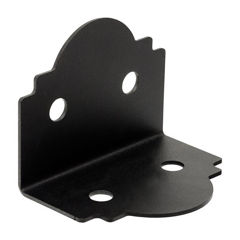 Six Emery Jensen ZMAX galvanized steel connector accessories for construction and framing applications.