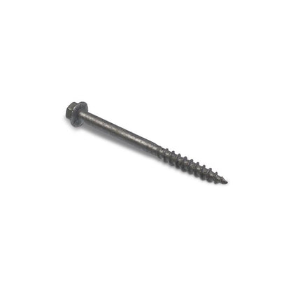 Emery Jensen connector screw #10x1.5 inch for connector accessories, shown in close-up view with metal threading.