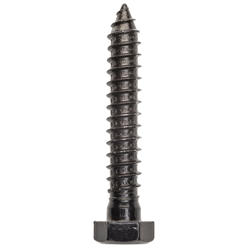 LAG BLT HEX HD 1/2X3"BLK - Pack of 5