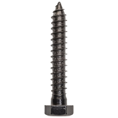 LAG BLT HEX HD 1/2X3"BLK - Pack of 5