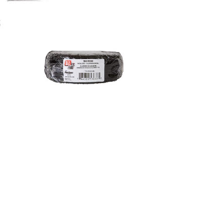 Black 16-gauge tie wire from Emery Jensen, 3.5-pound spool, ideal for connecting and fastening in electrical or construction projects.