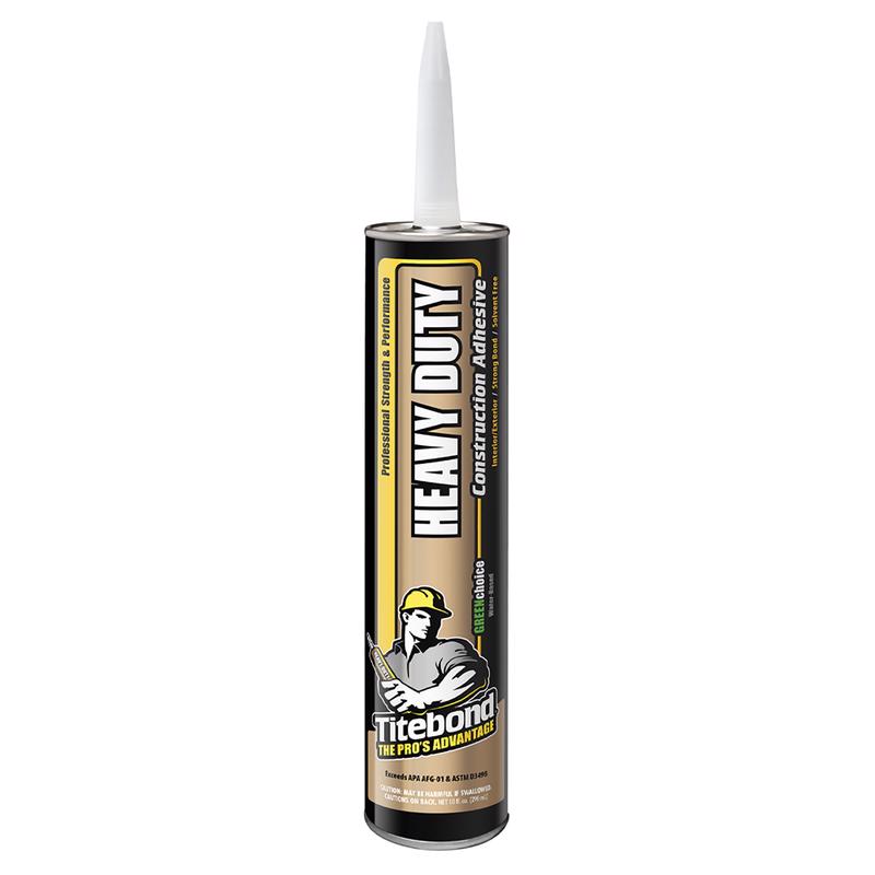 Emery Jensen 10 oz construction adhesive tube for building and repairing projects, durable and strong bonding.