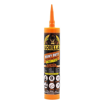 GORILLA CONST ADHSV 9OZ - Pack of 12
