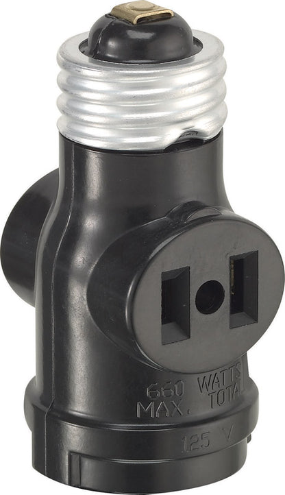 LAMPHOLDR KYLS2RECPT BLK - Pack of 10