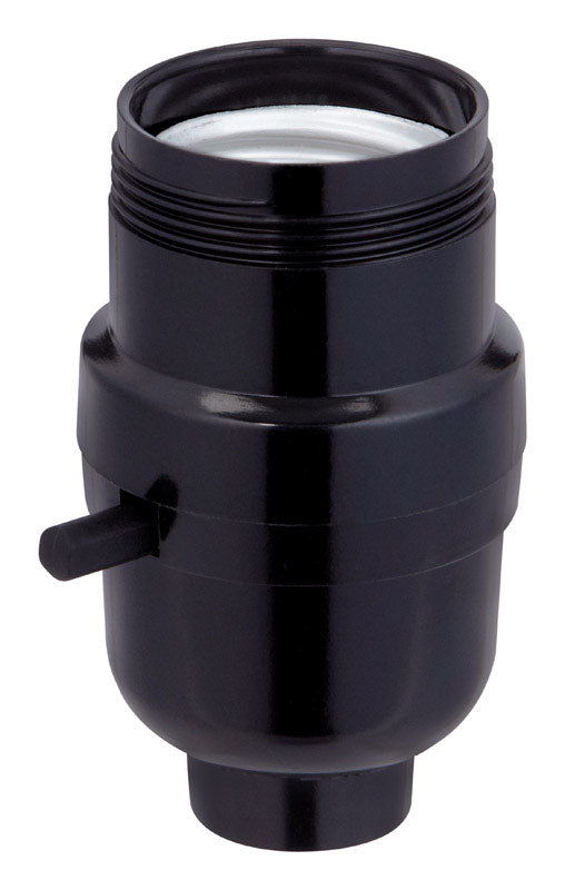 Emery Jensen PHEN Socket Med Push consumer socket holder with push-button mechanism, designed for secure electrical connections.