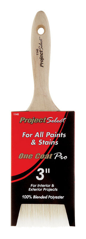 BRUSH FLAT WALL 3" PRO - Pack of 12