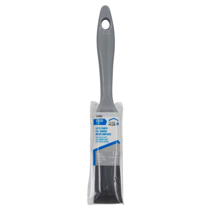 Pack of 12 HP Good Brush Flat 1-inch synthetic bristle paint brushes by Emery Jensen for smooth application and versatile use.