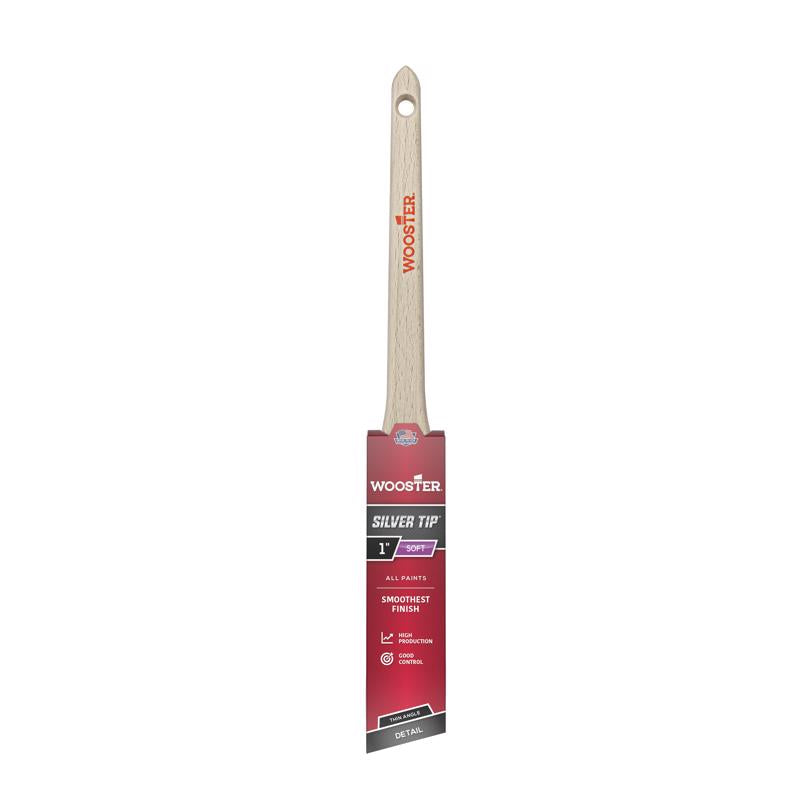 PNTBRSH SLVRTP AGL 1" - Pack of 6
