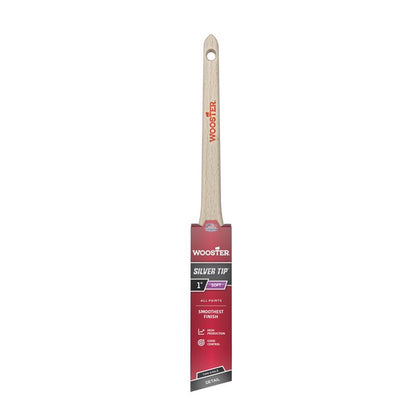 PNTBRSH SLVRTP AGL 1" - Pack of 6