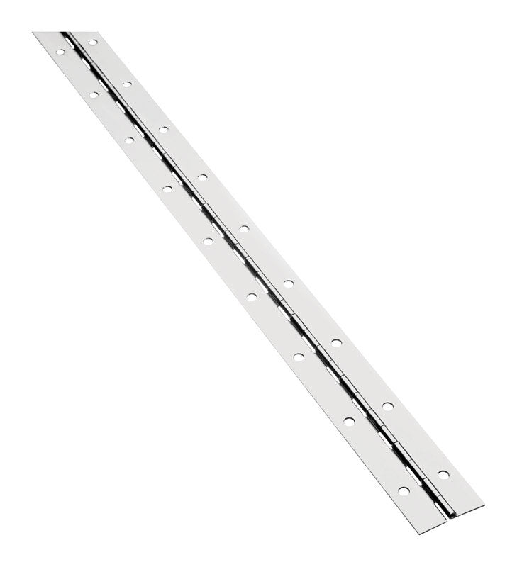 Emery Jensen continuous piano hinge, 1-1/2 inch by 48 inches, durable metal hinge for furniture and cabinet applications