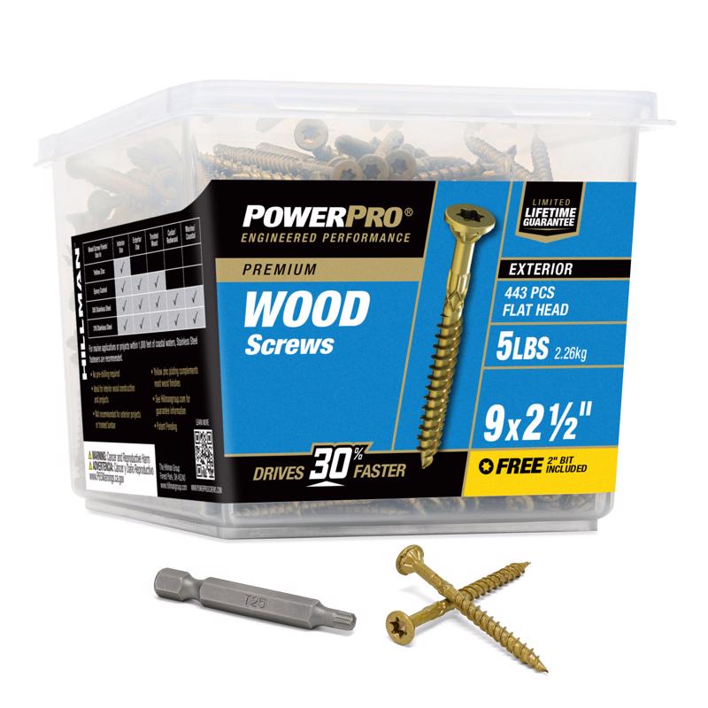Emery Jensen contractor pack with 5-pound load of #9x2-1/2 inch deck screws for construction projects