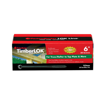 SCREW TIMBERLOK6"50PAK