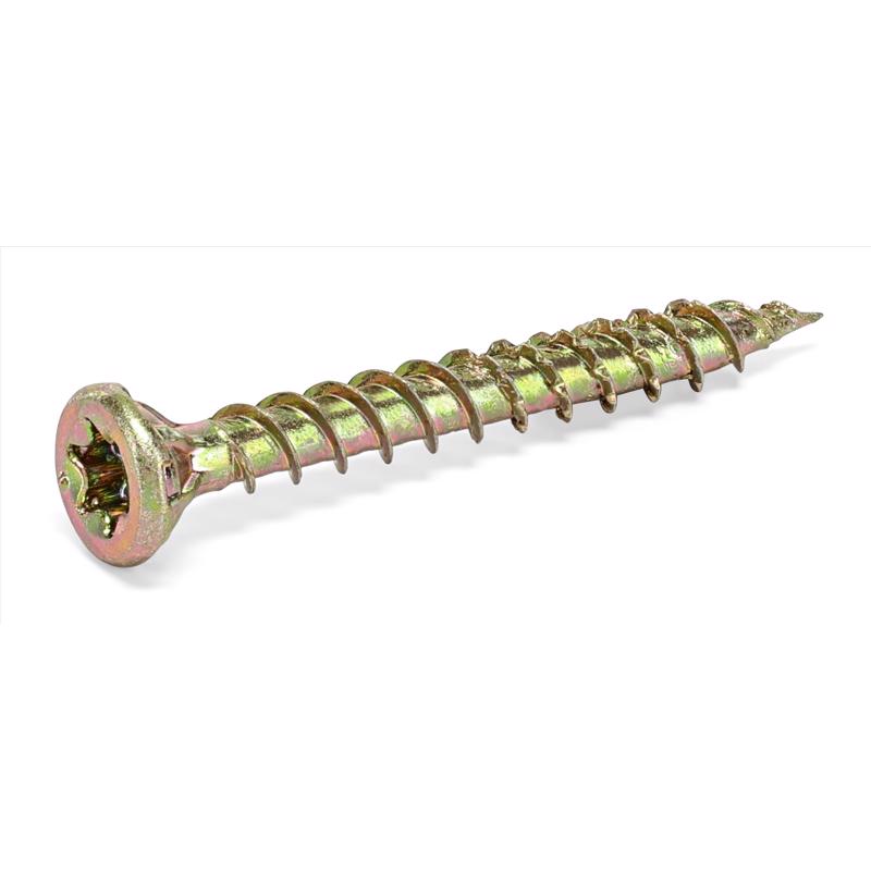 Emery Jensen contractor pack of 5 pounds of WD screws, 8x1.75-inch steel screws for construction and woodworking projects.