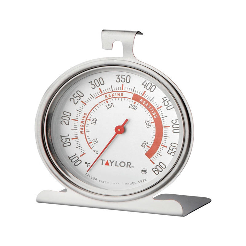 Emery Jensen oven thermometer, kitchen cooking thermometer with clear dial display for accurate temperature readings.