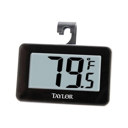 Emery Jensen cooking thermometer for fridge and freezer, digital display, designed to monitor temperature accurately.