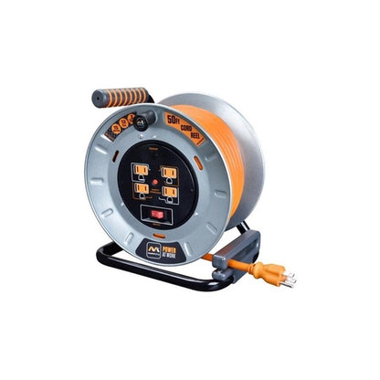 CORD REEL PVC MULTI 50'L