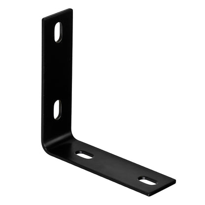 BRACE L BLK 5.125X1.5" - Pack of 10