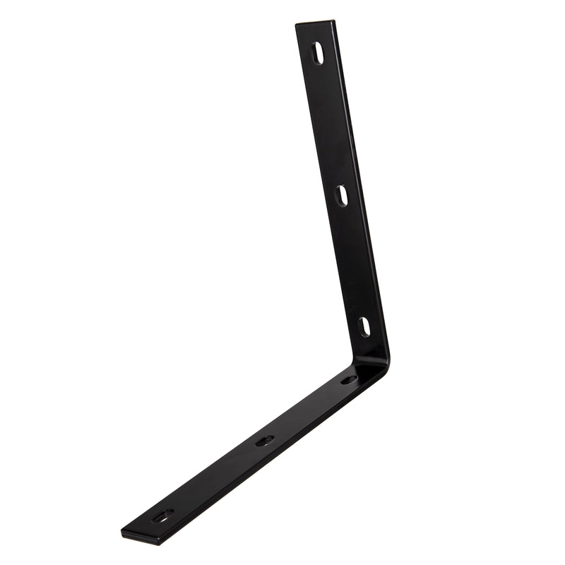 CORNR BRACE L 12.25" BLK - Pack of 4