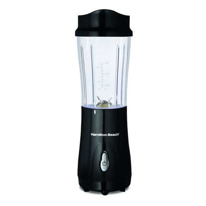 Black BLENDR 1SPD 14oz counter top blender from Emery Jensen with a sleek design and compact size.