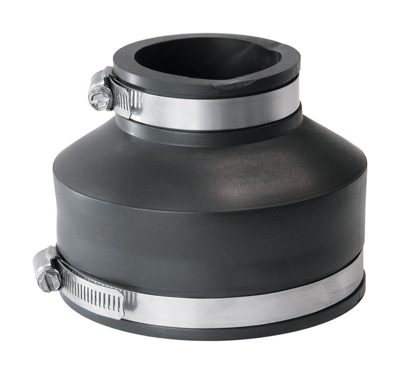 DWV COUPLE FLEX 4"X2"