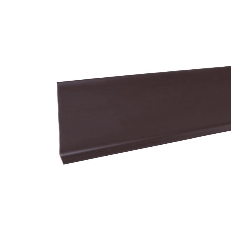 Emery Jensen wall base cove molding, 4-inch by 20-foot, self-stick carded cove base for wall trim and finishing.
