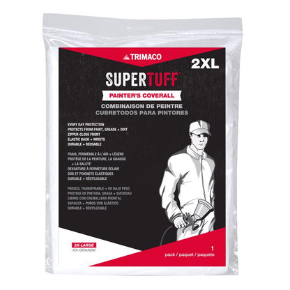 POLY COVRALL 2XL SUPRTUF