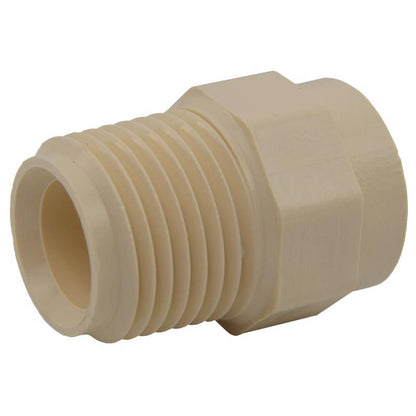 CPVC ADPTR S40 1/2"M - Pack of 25