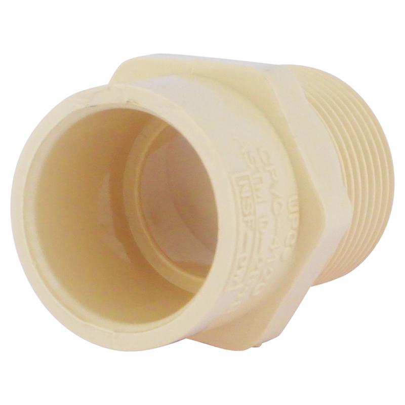 CPVC ADPTR S40 3/4"M - Pack of 25
