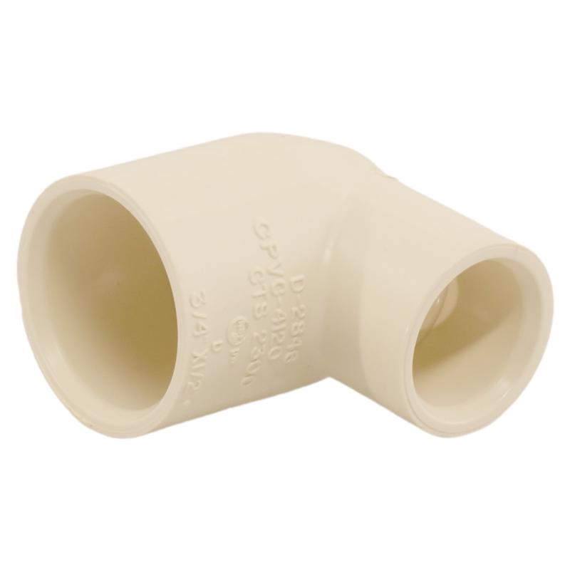 ELBOW 90 CPVC3/4X1/2"SXS