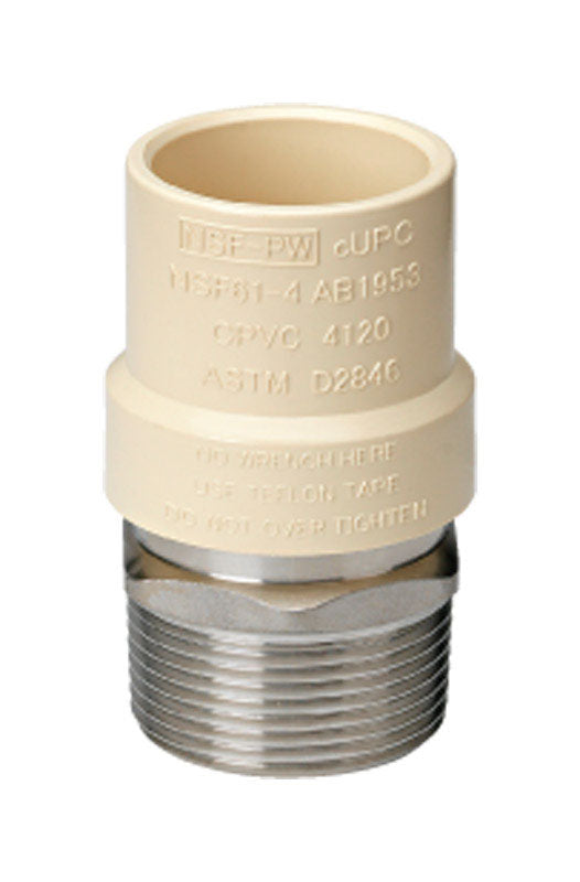 TRANSITION FITING1/2"MPT