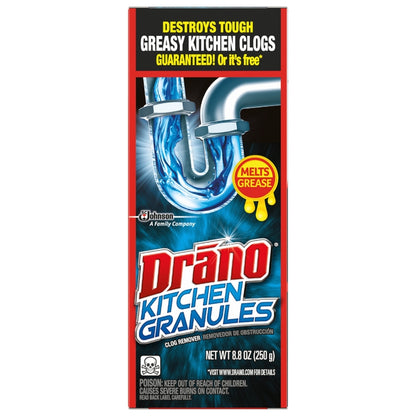 DRANO KITCHN GRAN 8.8oz - Pack of 6