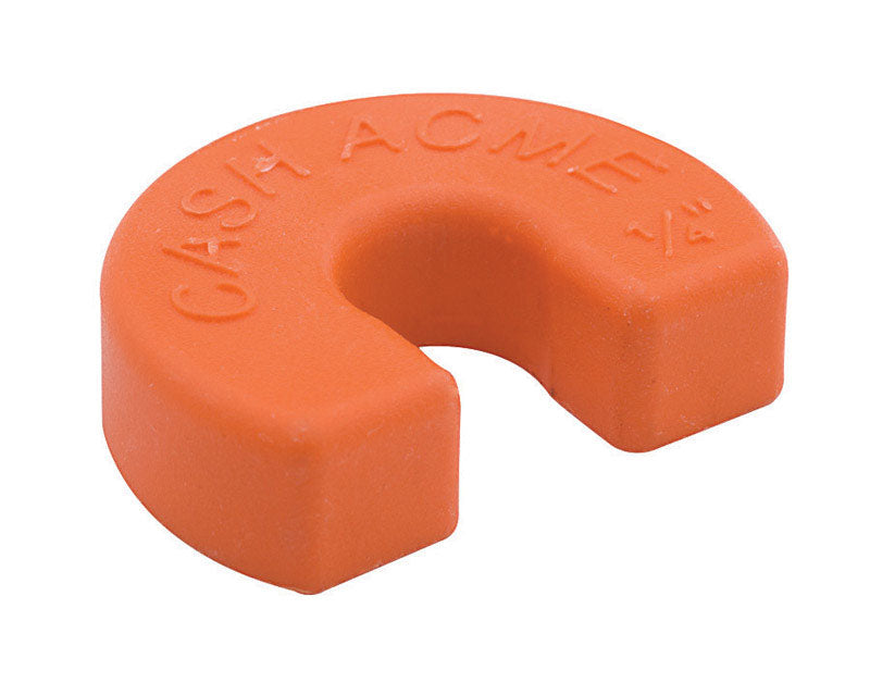 Emery Jensen SharkBite DENT Clip 1/4 for CTS push fittings, shown in a close-up image of the plumbing tool.