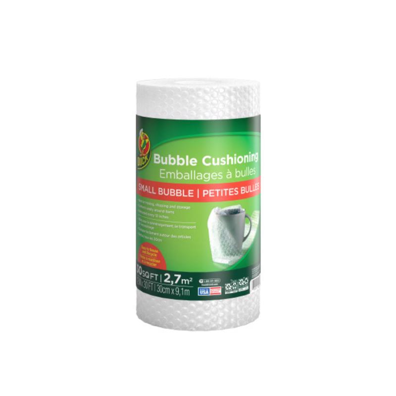 Emery Jensen bubble wrap cushioning material, 12x30 inches, used for packaging and protecting fragile items.