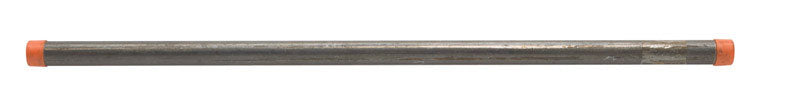 Black steel cut length pipe from Emery Jensen, 3/4 inch diameter, 30 inches long, suitable for plumbing or industrial use.