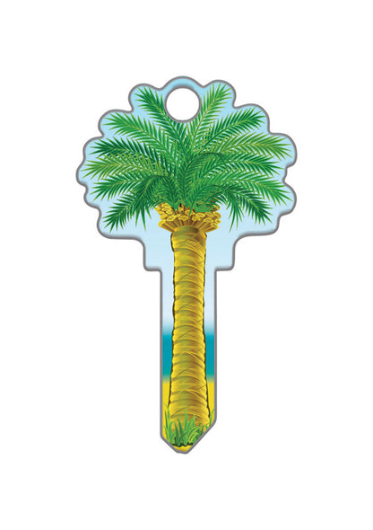 HOUSE KEY PALM TREE SCH - Pack of 5