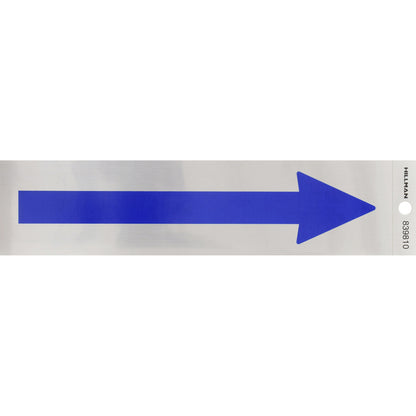 ARROW DECAL BLU 2"X8" - Pack of 6