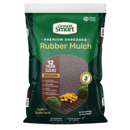 RUBBER MULCH BROWN