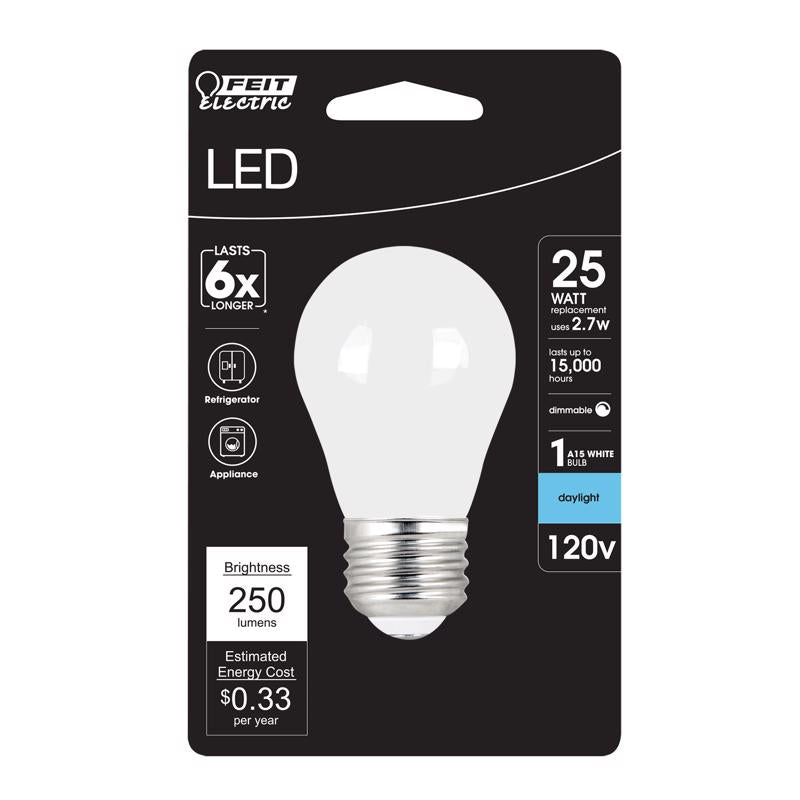 FT FLMNT LED A15 DL 25W - Pack of 6