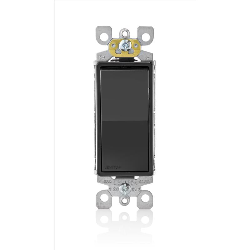ROCKR SWITCH 1P 15A BLK