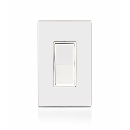 SWITCH ROCKER SINGLE WHT