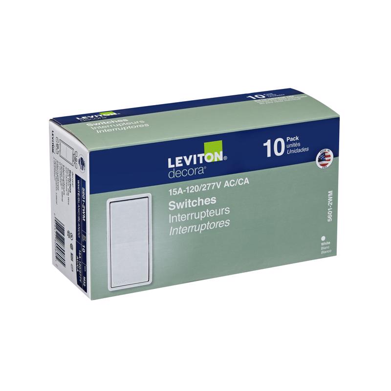 SWTCH DECR SP WHT15A10PK