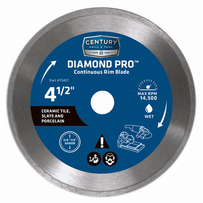 CNT RM DIAM SAW BLD 4.5"