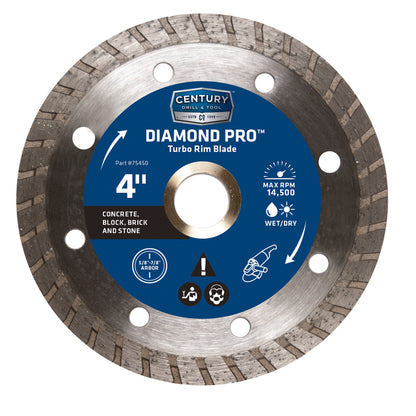 TRB DIAMND SAW BLDE 4"