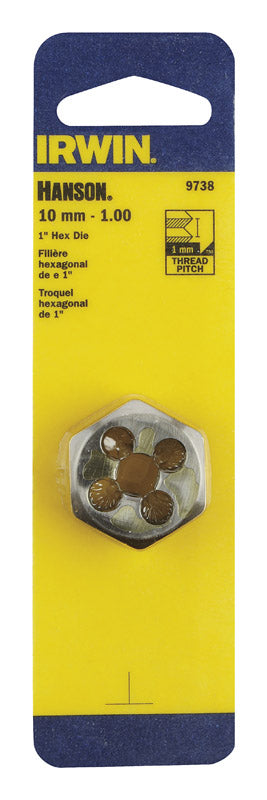 DIE METRIC 10mm-1.00mm
