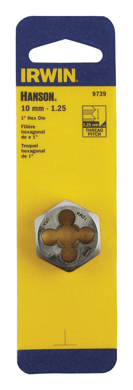 DIE METRIC 10mm-1.25mm
