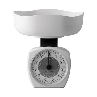 Emery Jensen diet kitchen scale with 11 lb capacity, featuring a digital display and stainless steel surface for precise measurements.