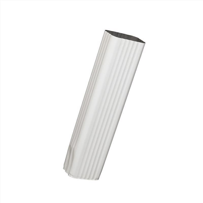 White Emery Jensen downspout extension, diffusion accessory, 2x3x15 inches, visible in the image.