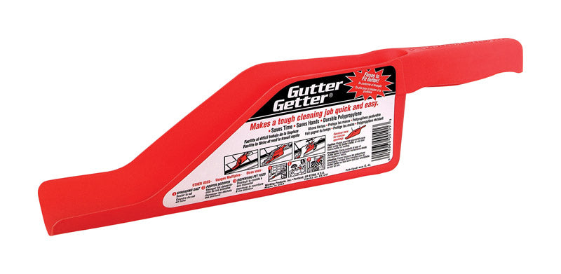 Emery Jensen Scoop Gutter Getter diffusion accessory for gutter cleaning, shown in a close-up view of its components.