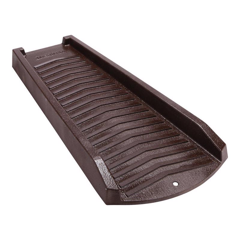 Brown Splash Block diffusion accessory by Emery Jensen, showing a durable, weather-resistant block for landscape drainage.
